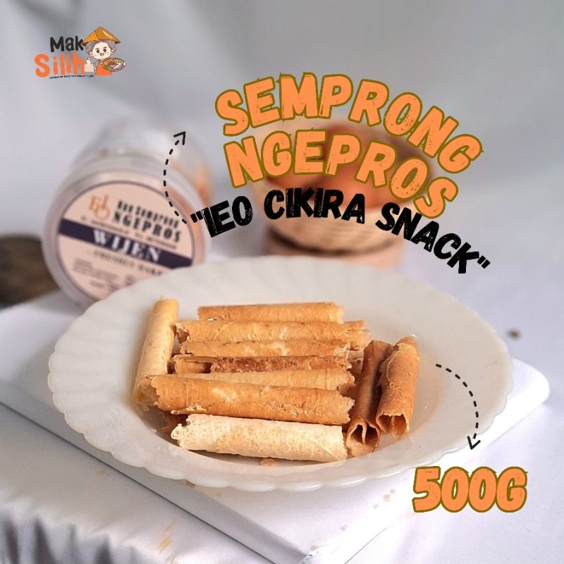 

[IEO Cikira Snack] Semprong Ngepros Wijen Asli Sukagalih