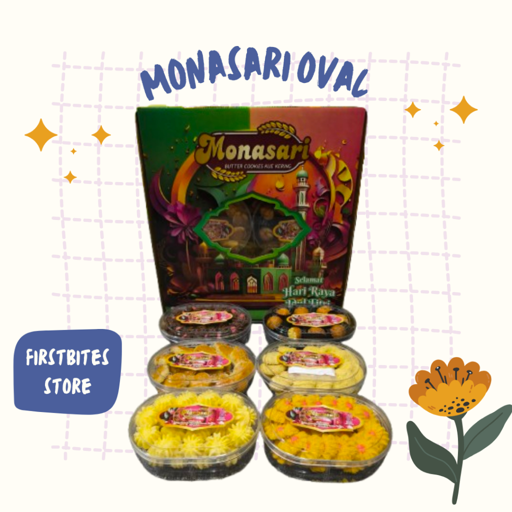 

Monasari Oval | Kue Murah | Kue Enak | Paket Kue Lebaran | Kue Halal