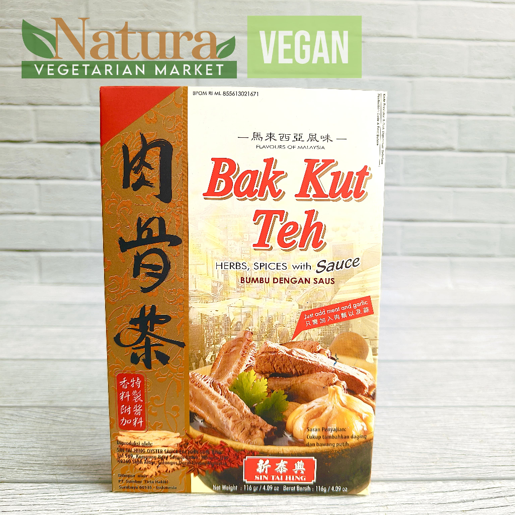 

新泰典 SIN TAI HING Vegan Vegetarian Soup Spices Bumbu Sup Bak Kut dengan Saus Spesial