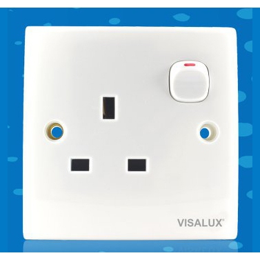 STOP KONTAK SINGLE 13A VISALUX