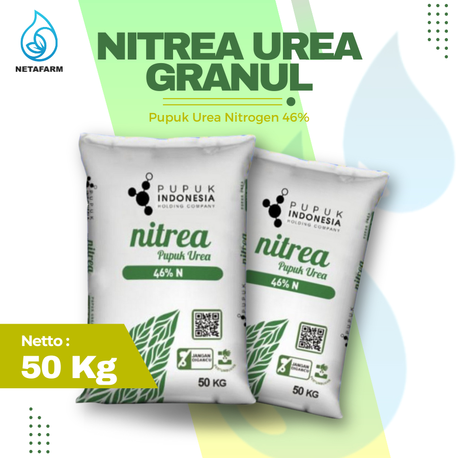Nitrea Pupuk Urea Granul - 50kg