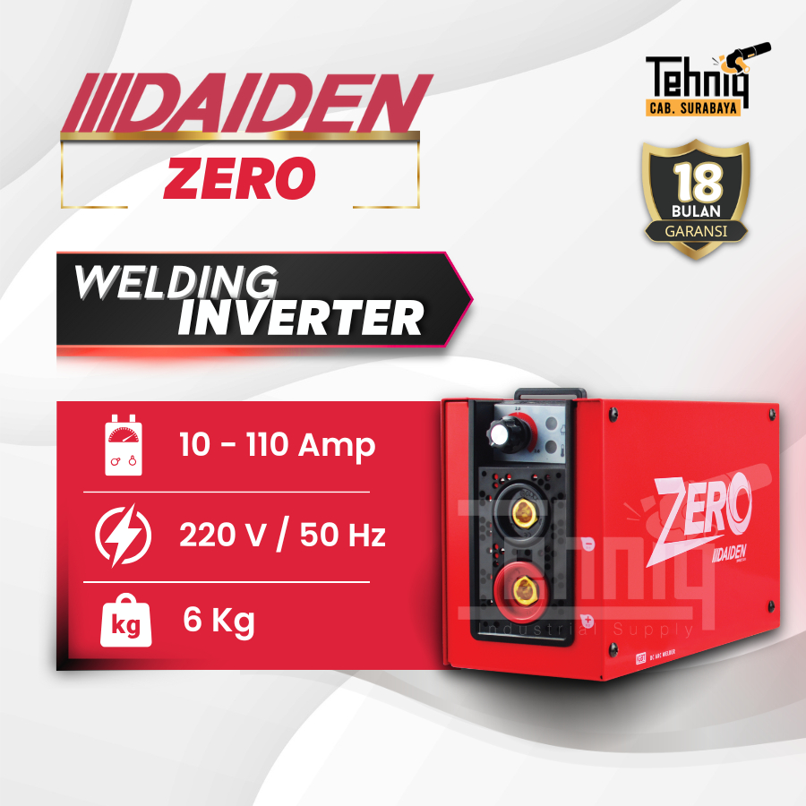 Mesin Las 900 Watt / Trafo Las Listrik DAIDEN ZERO MMAi 100