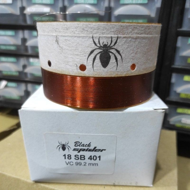 Spol Speaker Black spider 18" 18 SB 401 VC Spul 98.2mm Original
