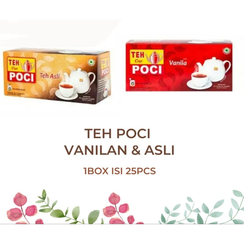 

Teh Celup Merk Poci 1 box