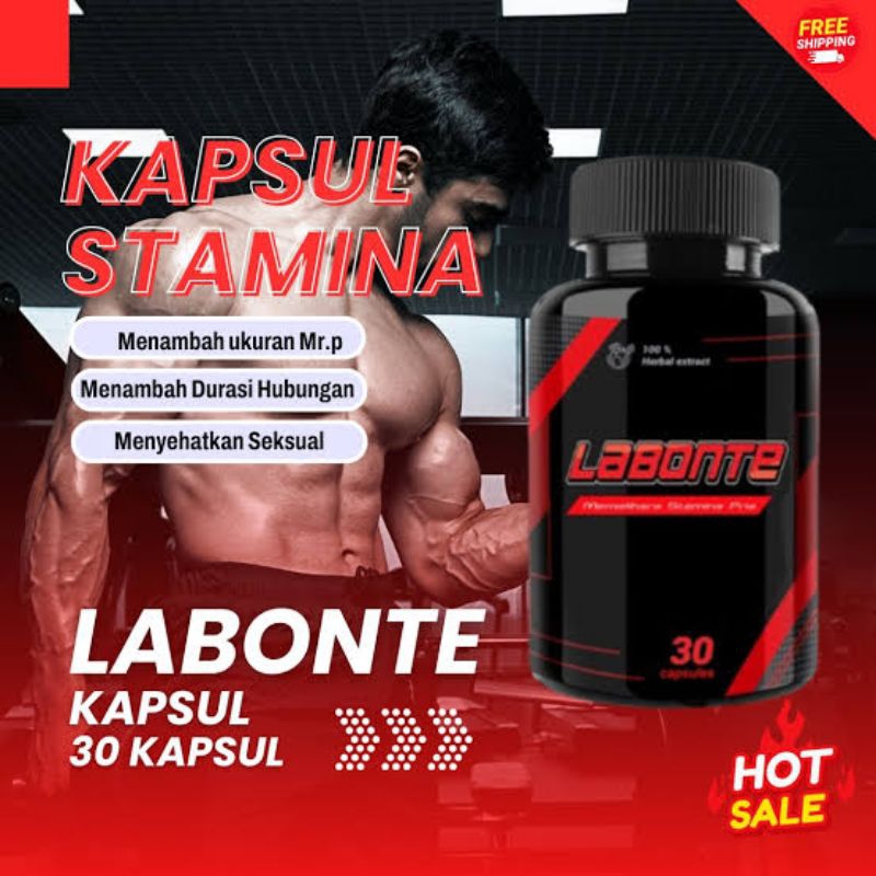 LABONTE TRIAL PACK OBAT KUAT ORIGINAL PRIA SUPLEMEN HERBAL SEX TAHAN LAMA AMPUH
