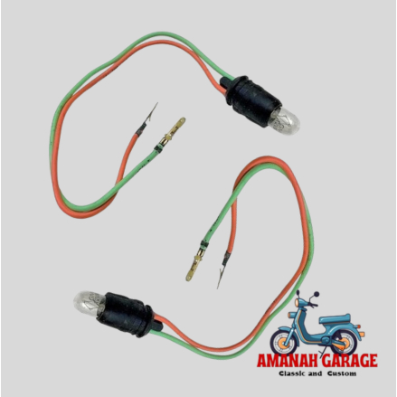 Soket socket fiting lampu bohlamp senja honda c700 c800 supercup