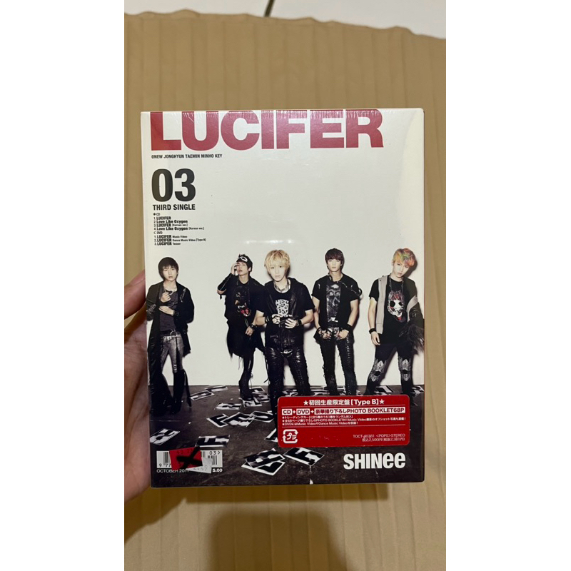 (SEALED) SHINee Lucifer Japan album version fullset