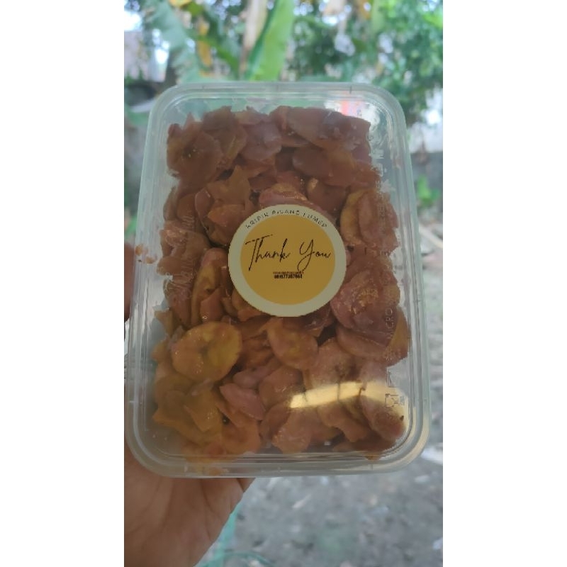 

kripik pisang lumer rasa taro 200gram