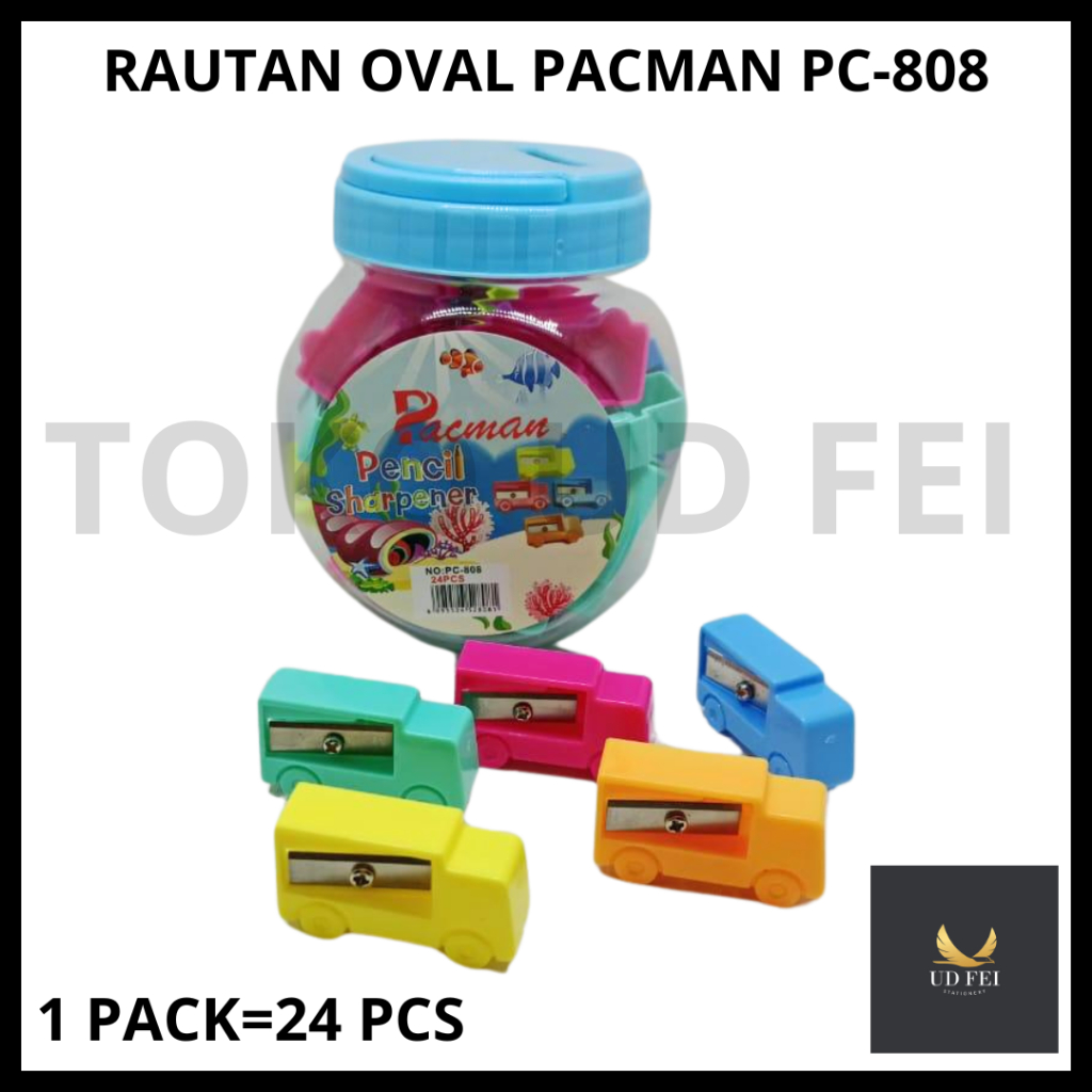 

(1 PACK = 24 PCS KODE PC -808) RAUTAN PACMAN/ RAUTAN PENSIL/ OROTAN PACMAN