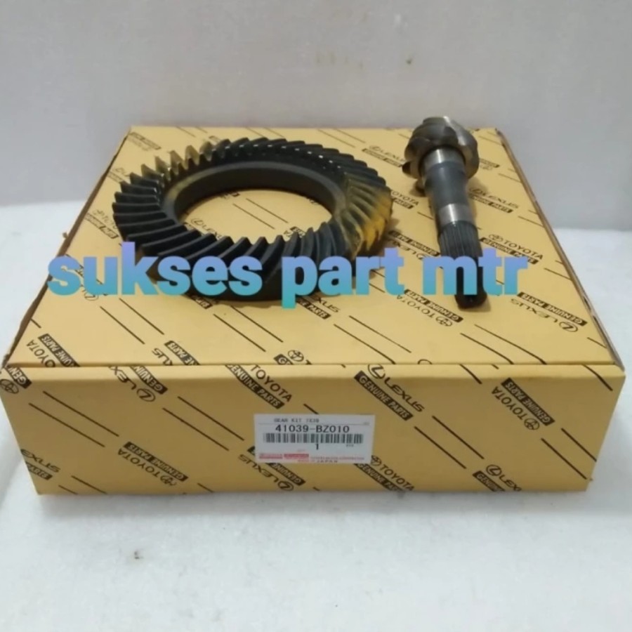 GEAR SET CROWN WHELL ISI GARDAN AVANZA 8X41 ORIGINAL JAPAN