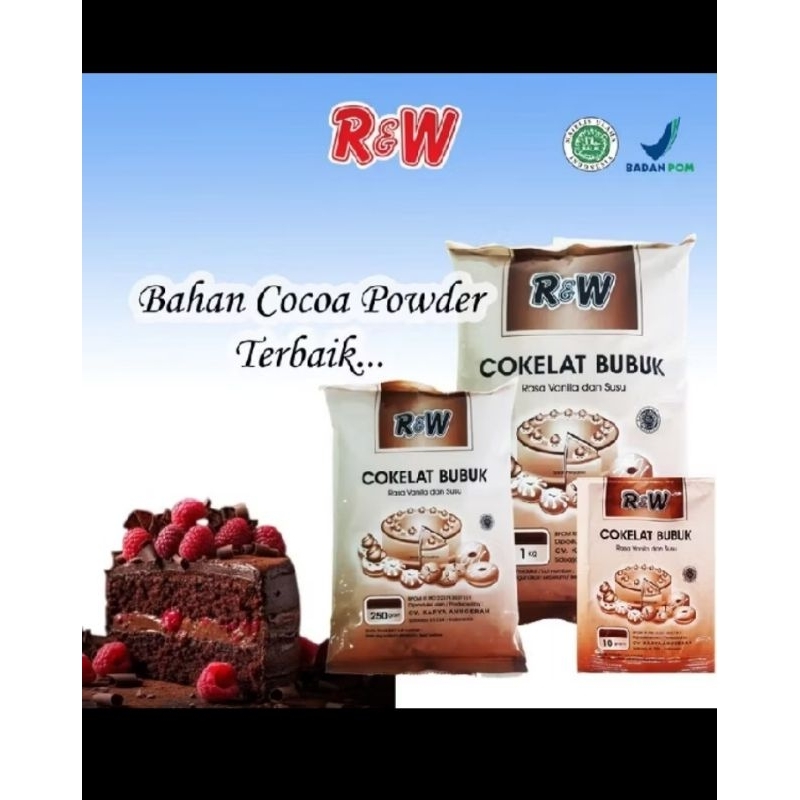 

Coklat bubuk 1kg merek R&W