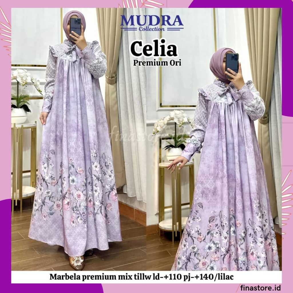 Gamis Mudra Collection / Gamis Terbaru / Gamis Wanita / Gamis Premium / Gamis Pesta / One Set / Sete