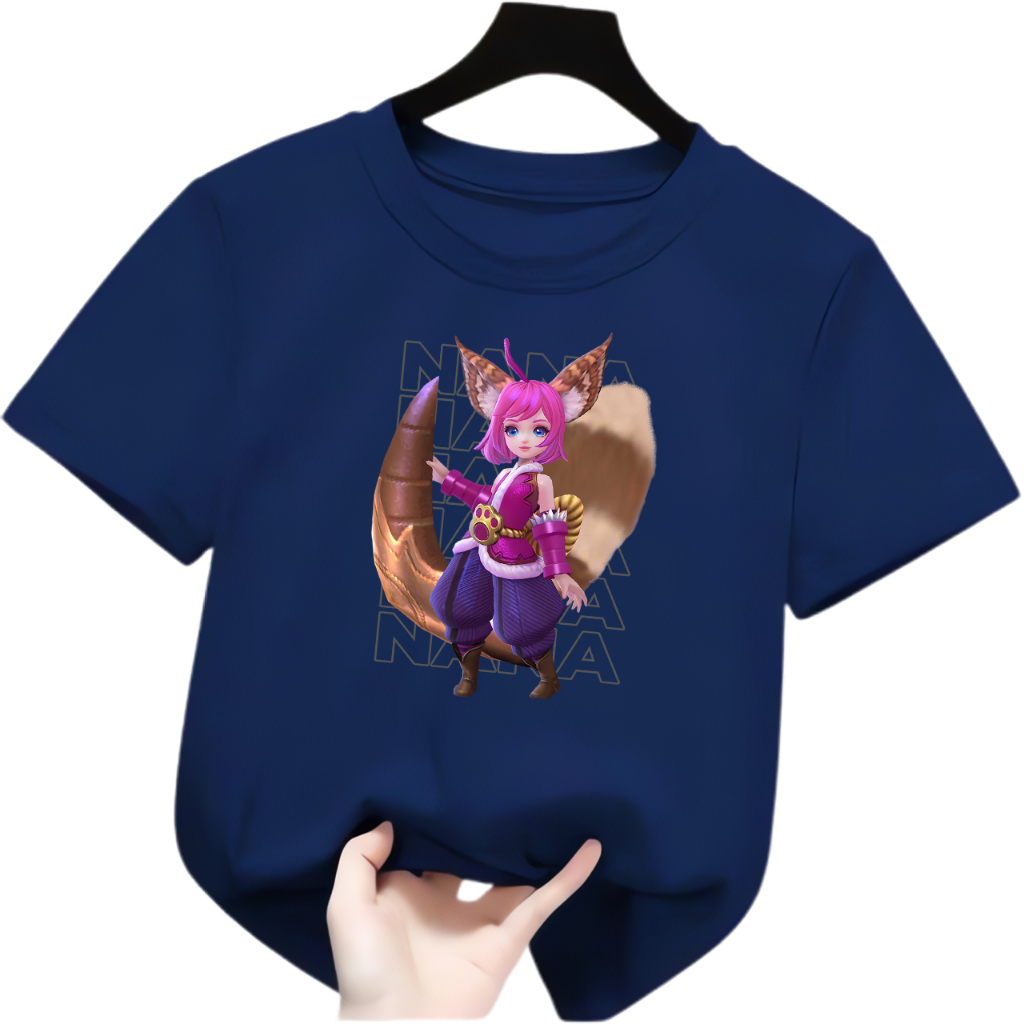 Kaos atasan anak-anak UNISEX edisi GAMERS (MOBILE LEGEND) untuk anak usia 2-12 tahun