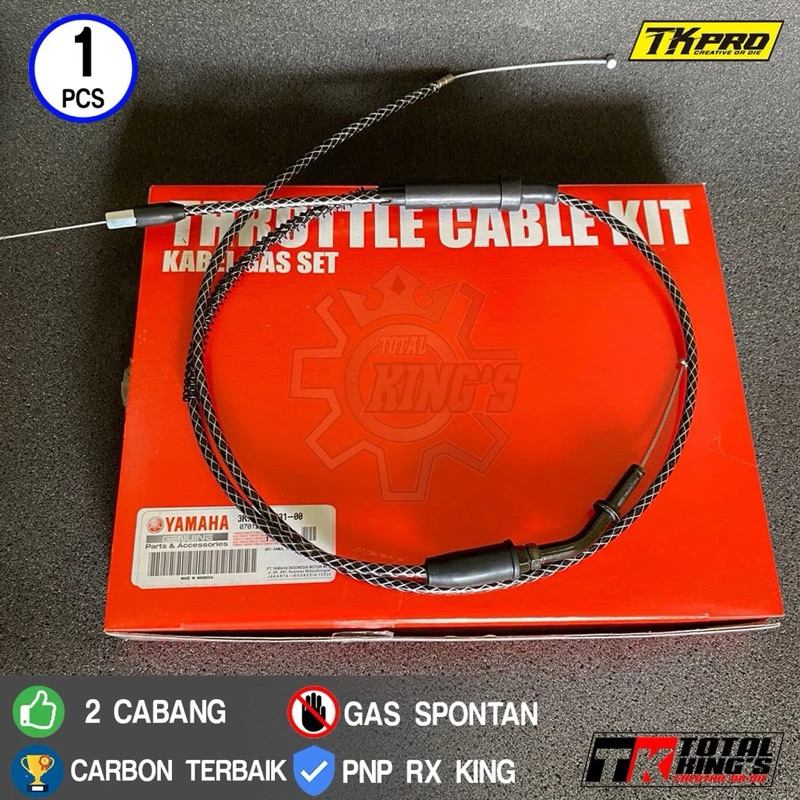 KABEL GAS RX KING SPONTAN MODEL KABEL 2 CABANG
