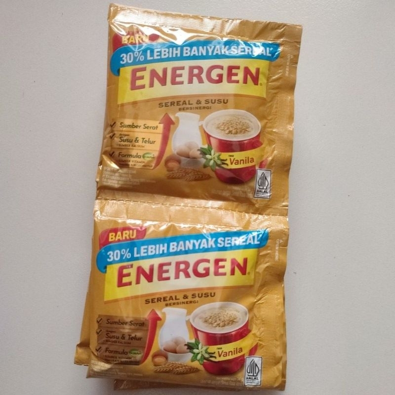 

Baru Energen Serum & Susu Vanila 30% Lebih Banyaksi