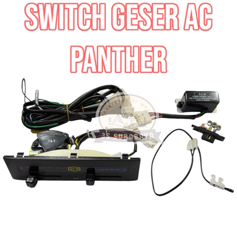 Switch Geser ac Panther Isuzu Lengkap Swit Panel Ac Panther (Baru/New)