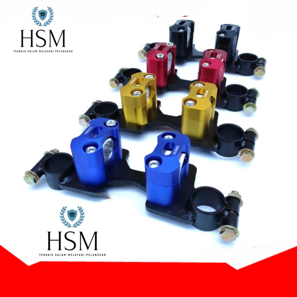 Stang Rzr Sonic dan Satria Fu plus Dudukan Stang Raiser Stang Rzr Satria Fu Sonic