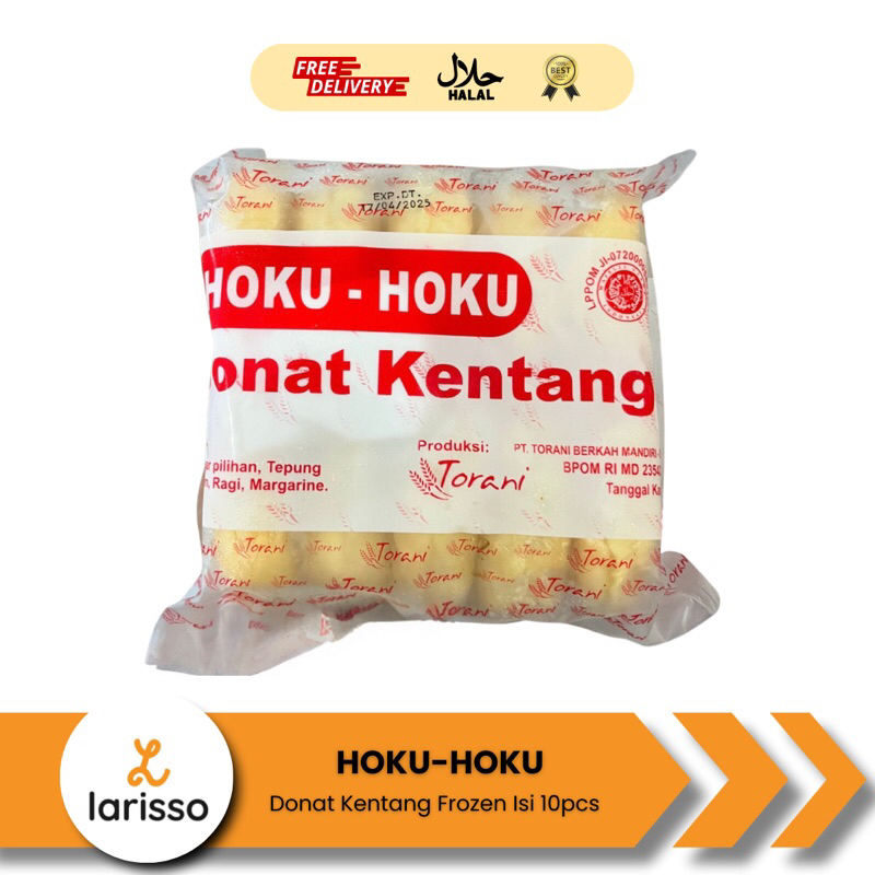 

HOKU HOKU Donat Kentang Donat Frozen Isi 10 Pcs