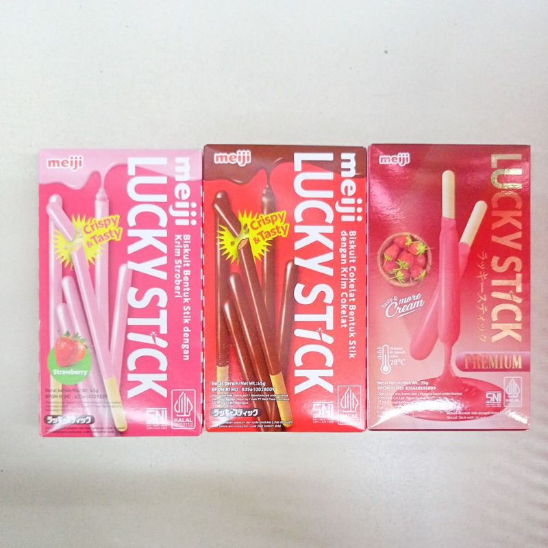 

Meiji Lucky Stick besalut Chocolate 45gr