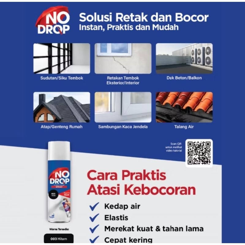 NODROP SPRAY 400CC - Nodrop Semprot