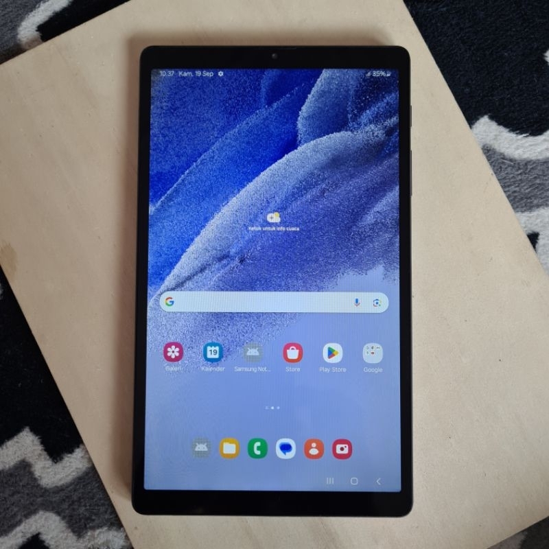 Samsung Tab A7 lite 8.7inch Ram 3/32 4G LTE SM-T225 second normal siap pakai