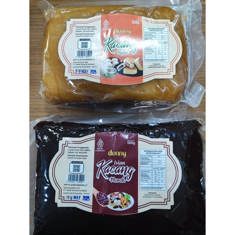 

Donny Isian Kacang Merah & Isian Kacang Hijau