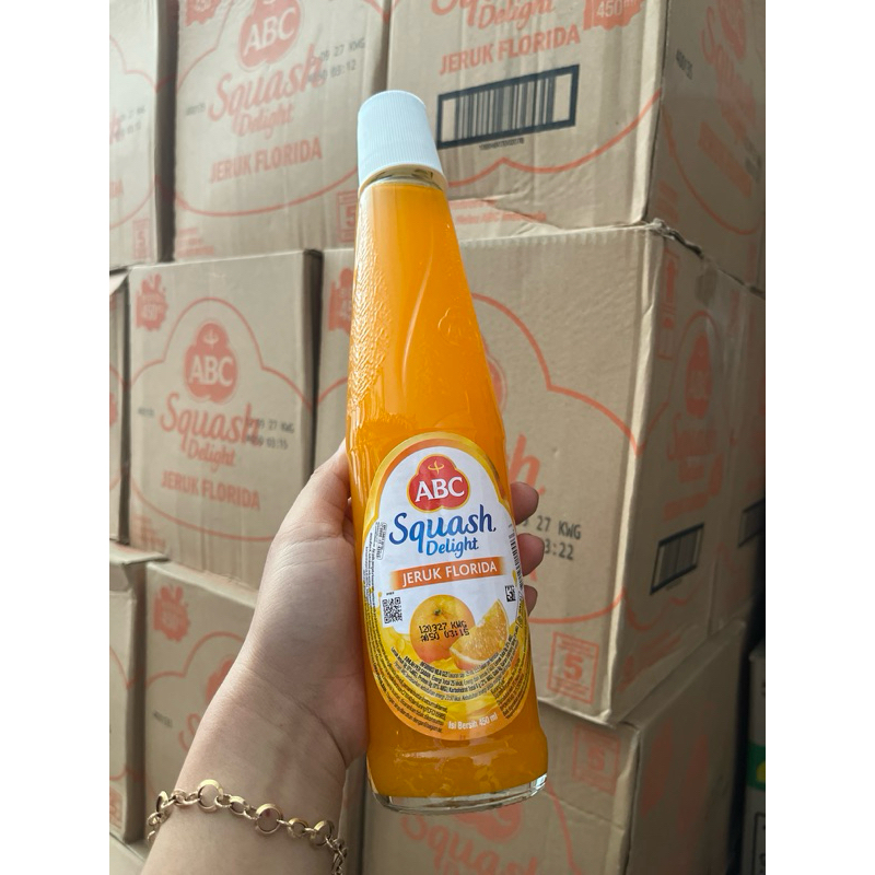 

Sirup ABC Squash Delight Jeruk Florida 450 ml