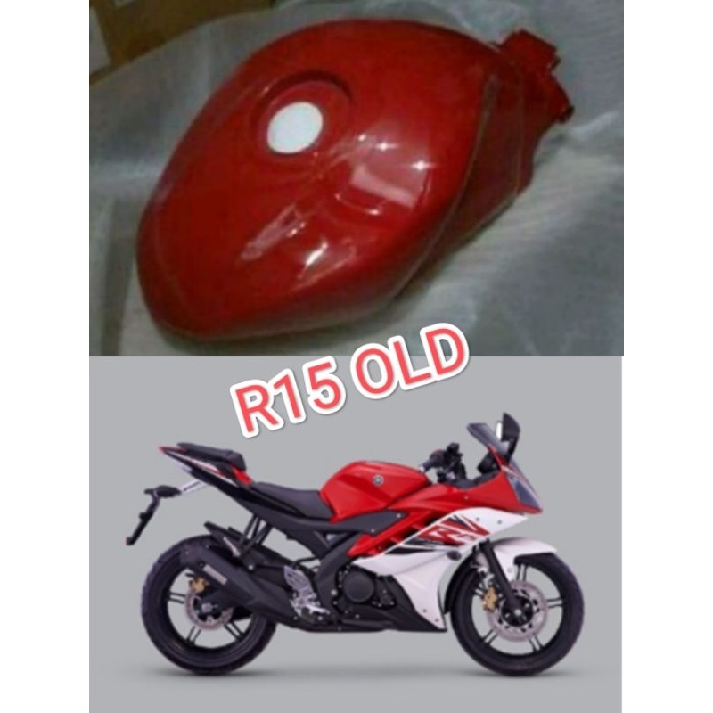 TANGKI BENSIN YAMAHA R15 OLD MERAH ORIGINAL