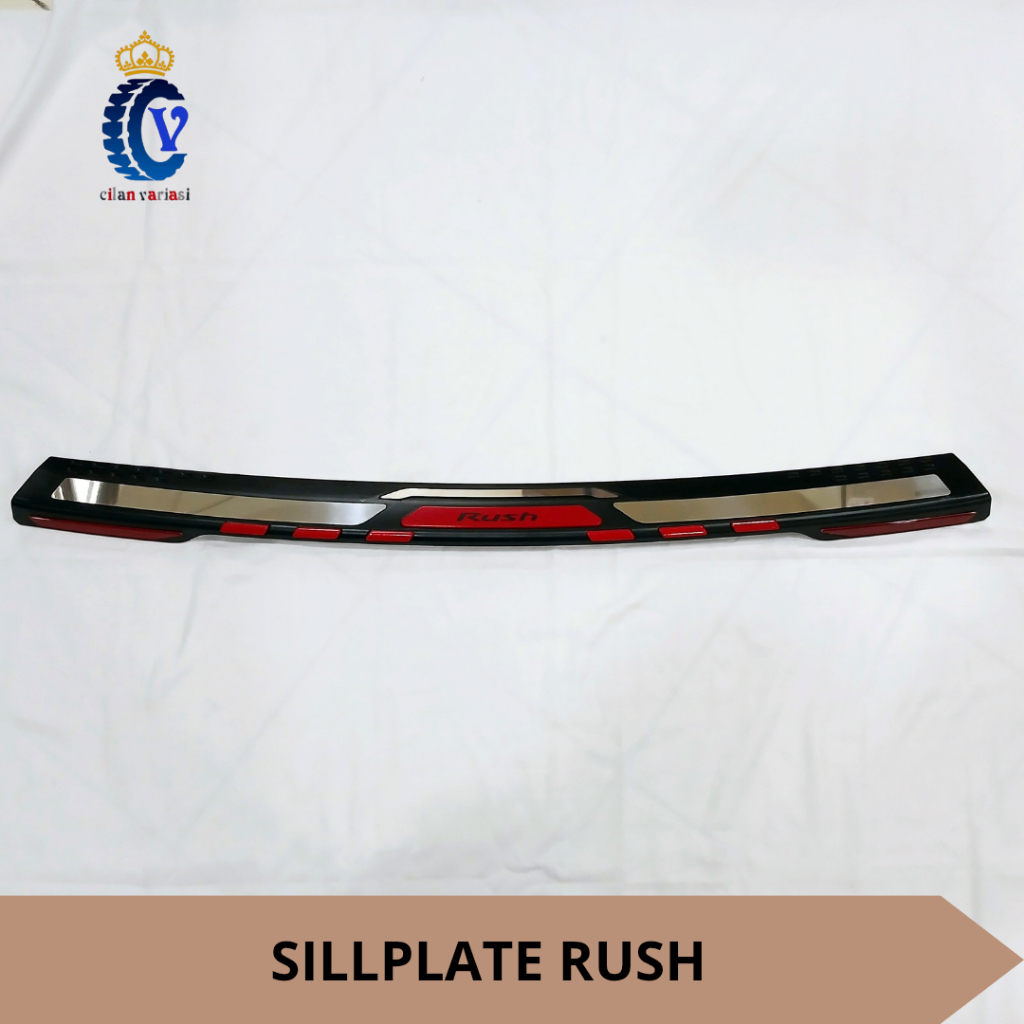 Sillplate Belakang Injakan Belakang Mobil Rush 2018