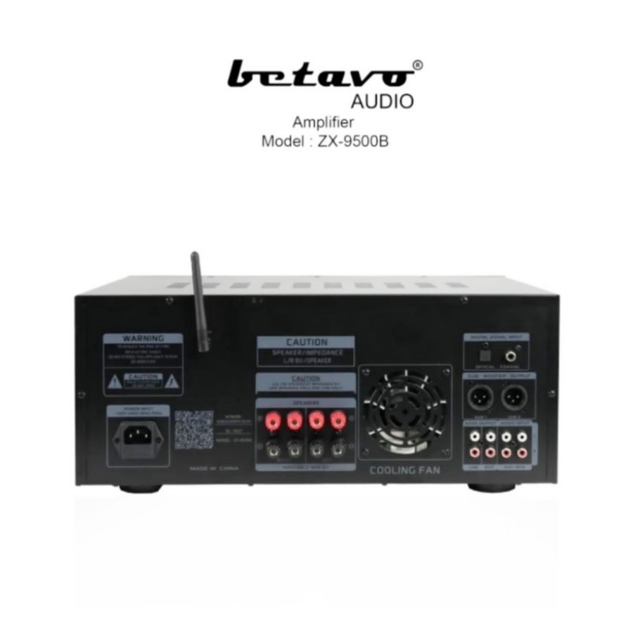 Power Ampli Amplifier karaoke BETAVO Zx 9500 b zx9500b zx 9500b ORI