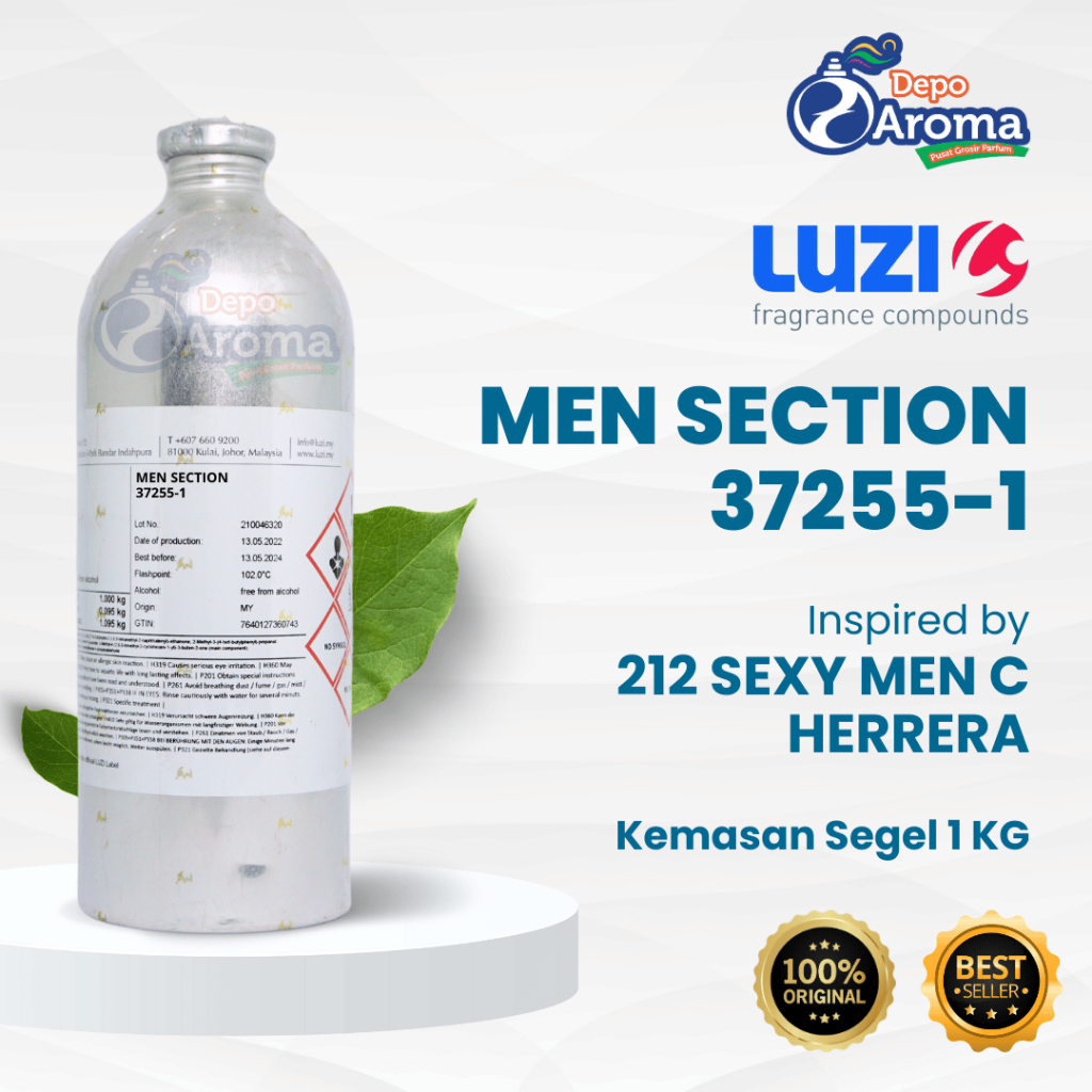 PARFUM BIBIT MURNI - MEN SECTION 37255-1 - 1 Kg - LUZI