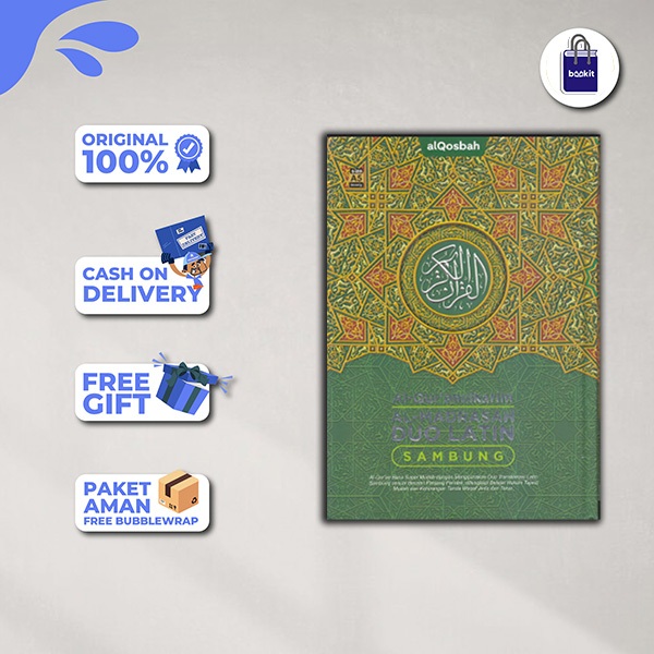 Al  Quranulkarim Al Madrasah Duo Latin Sambung (Besar)