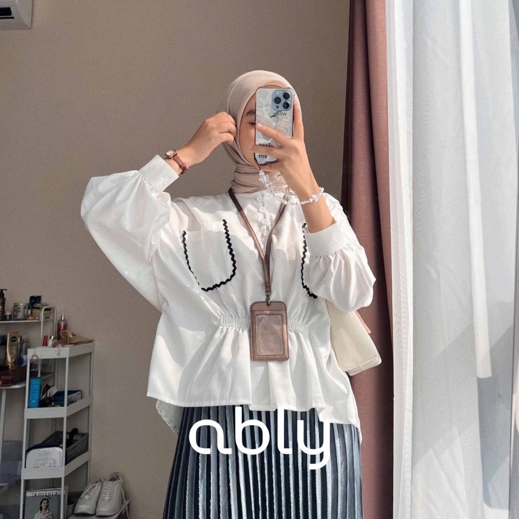 ZEEA BLOUSE - blouse wanita - baju atasan wanita terbaru - baju wanita - blouse - blouse korean styl