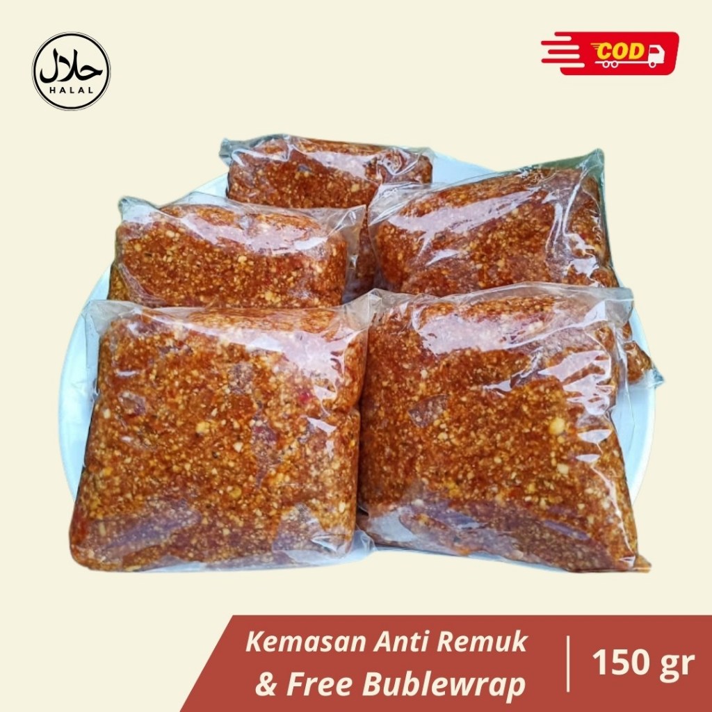 

Sambal Kacang Kemasan 50g - Rasa Pedas Manis