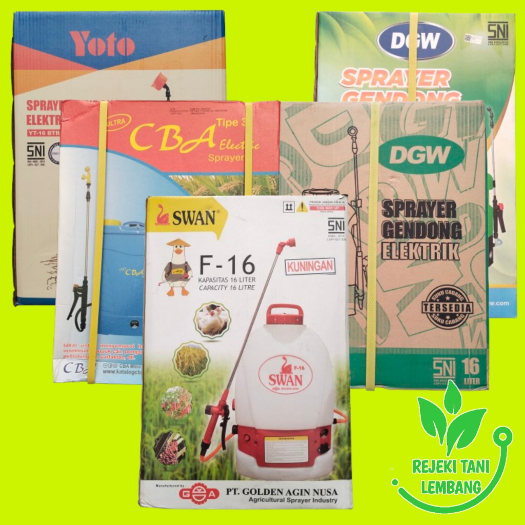 SPRAYER GENDONG ELEKTRIK 16 LITER YOTO DGW SWAN CBA