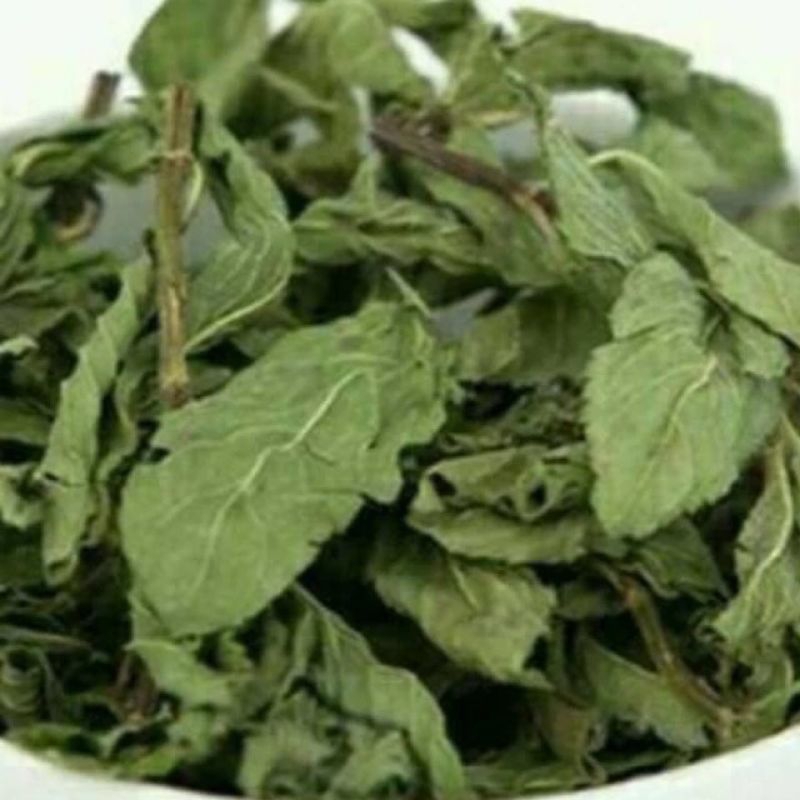 

Teh daun mint kering original premium 250 gram