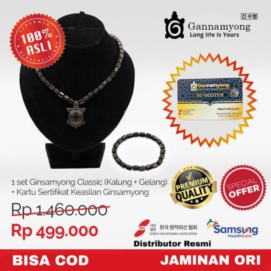 Gannamyong Kalung Kesehatan - Terapi Kesehatan