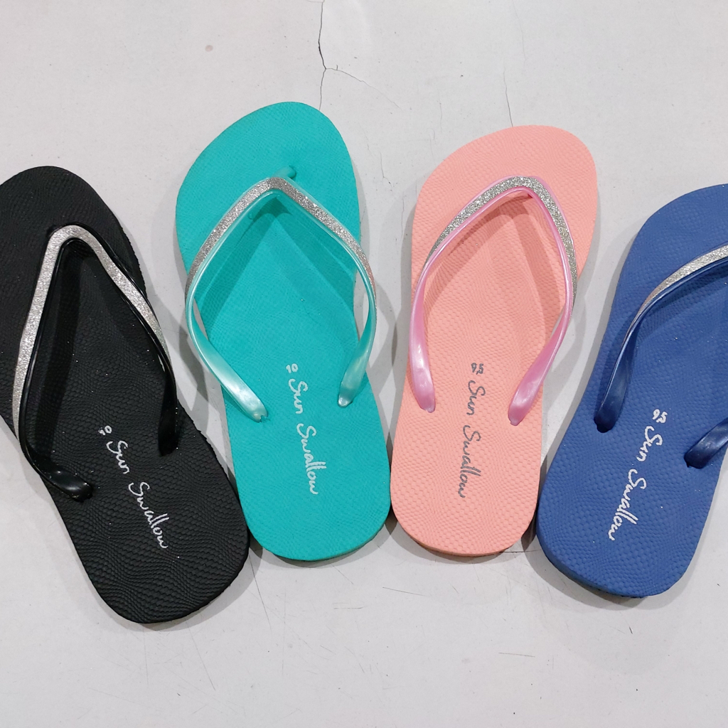 Sandal Wanita Sun Swallow CRYSTAL