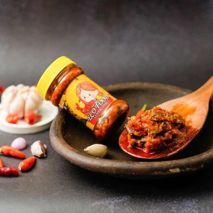 

Sambal Bajak Khas Jawa Timur ECO FOOD BJN - Sambal Paru Sapi
