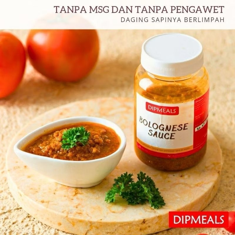 

Bolognese Sauce 300 gr - Dipmeals