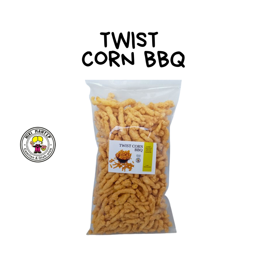 

Twist Corn BBQ - Niki Snack Salatiga