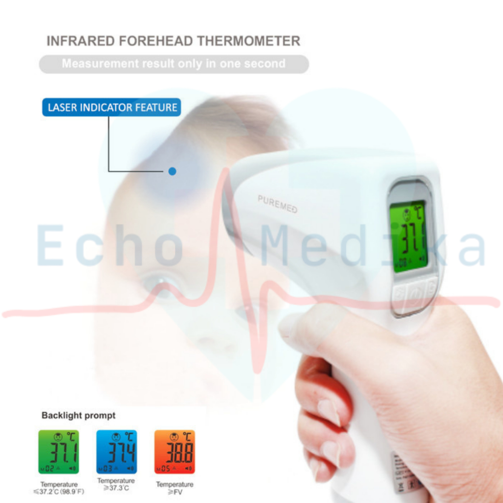 Puremed Thermometer Gun / Termometer Tembak Pengukur Suhu Badan