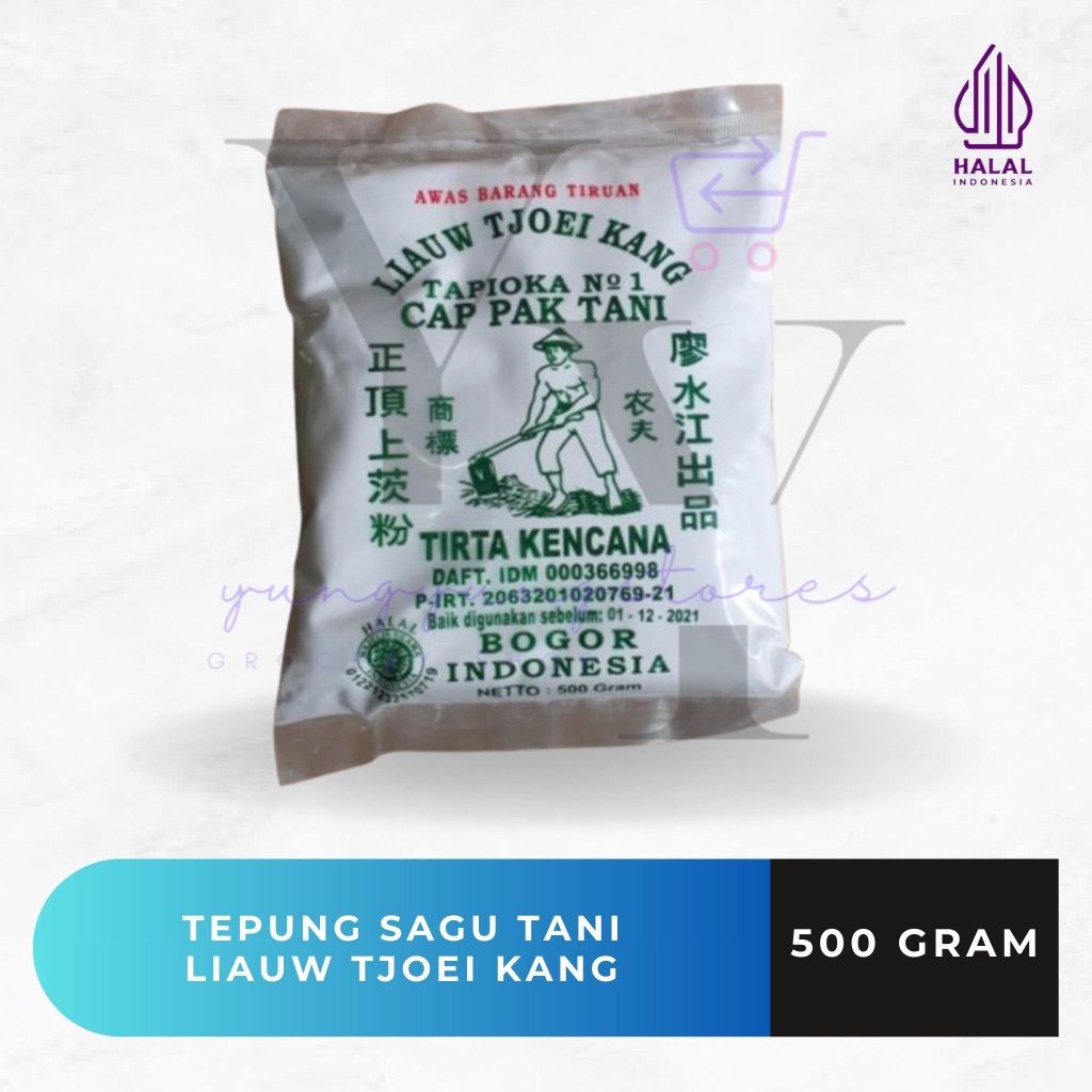 

[KECIL] Tepung Sagu Tani Liauw Tjoei Kang 500 gram