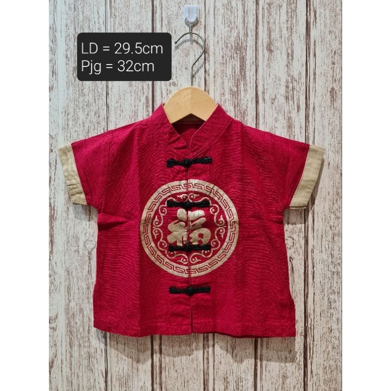 PRELOVED ATASAN CHEONGSAM ANAK PRIA