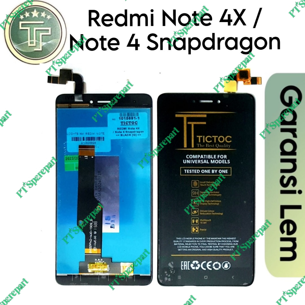 LCD Touchscreen Fullset Xiaomi Redmi Note 4 Snapdragon / Redmi Note 4X SnapDragon