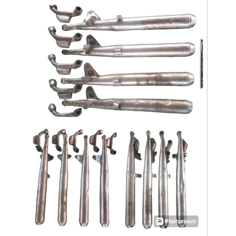 KNALPOT KENALPOT RC100 RC80 BRAVO ORIGINAL