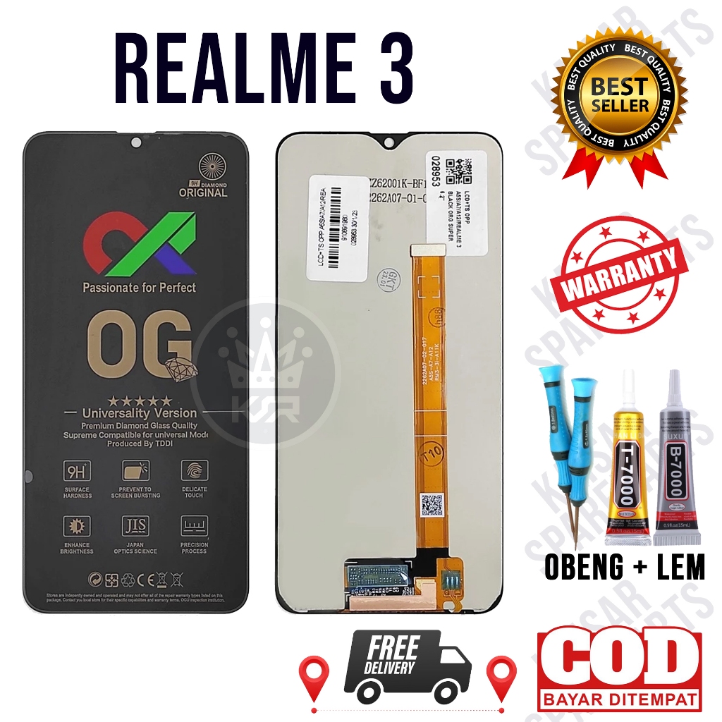Lcd Touchscreen REALME 3 Original Lcd REALME 3 Fullset OEM Quality