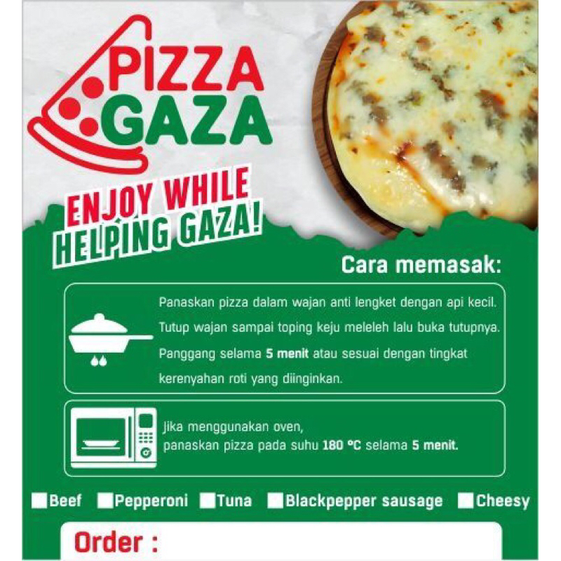

RB [Ready Stock] Pizza Gaza Frozen Crispy Lembut Berbagai Varian