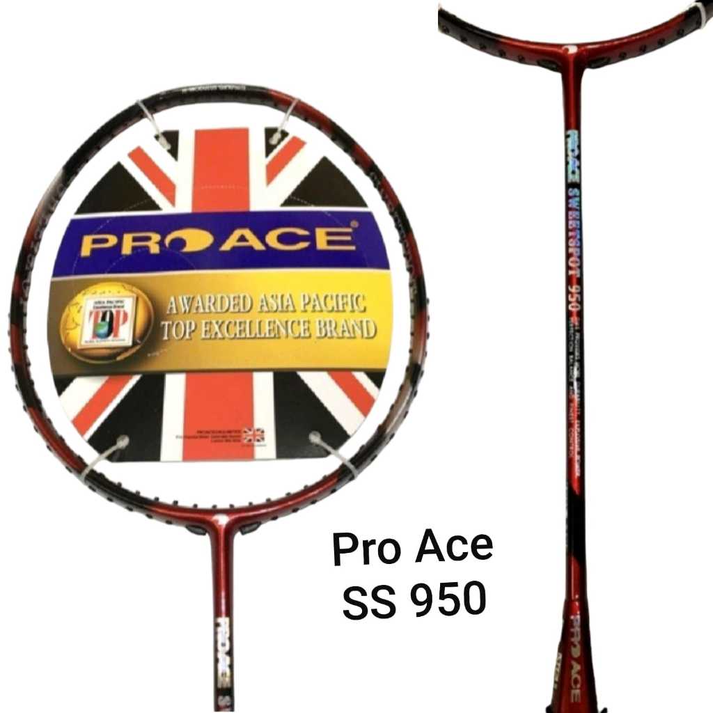 Raket Badminton Pro Ace SS 950 / Proace Sweetspot 950 Original Batangan Raket saja