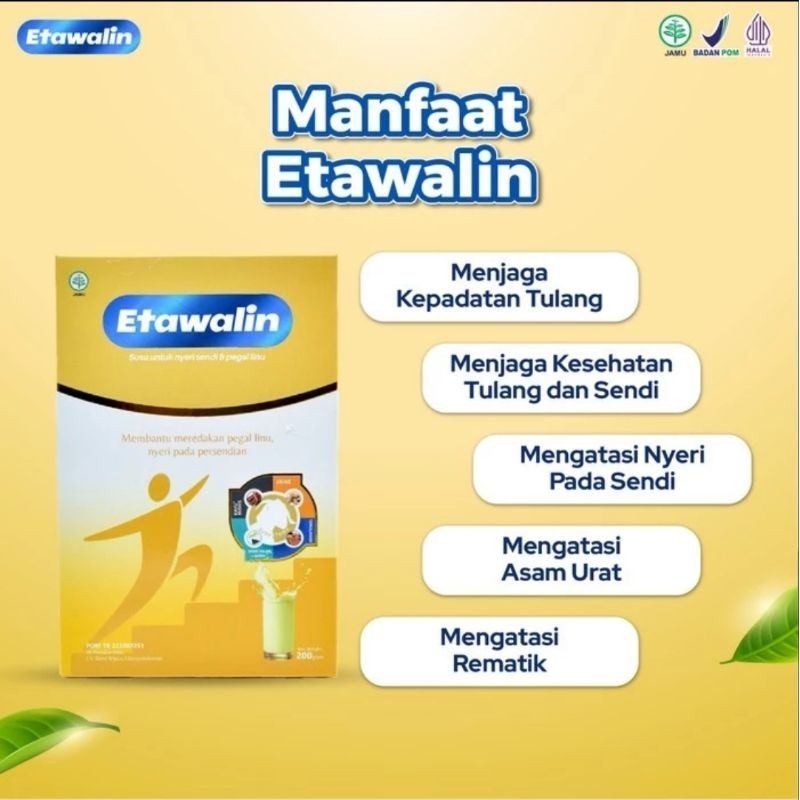 

Etawalin Asli Susu Kambing Etawa Membantu Atasi Nyeri Sendi & Pegal Linu Ampuh Original Herbal